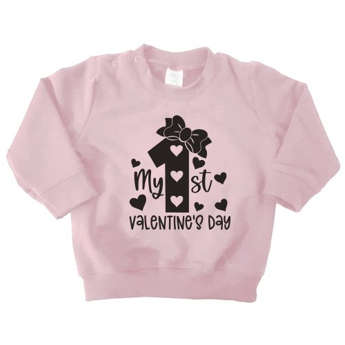 sweater roze meisje first valentijn