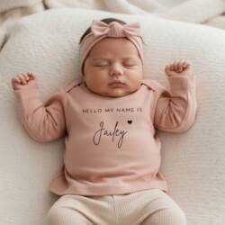 shirt hello my name is pink