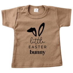 baby shirt pasen little easter bunny mokka baby shirt pasen little easter bunny mokka