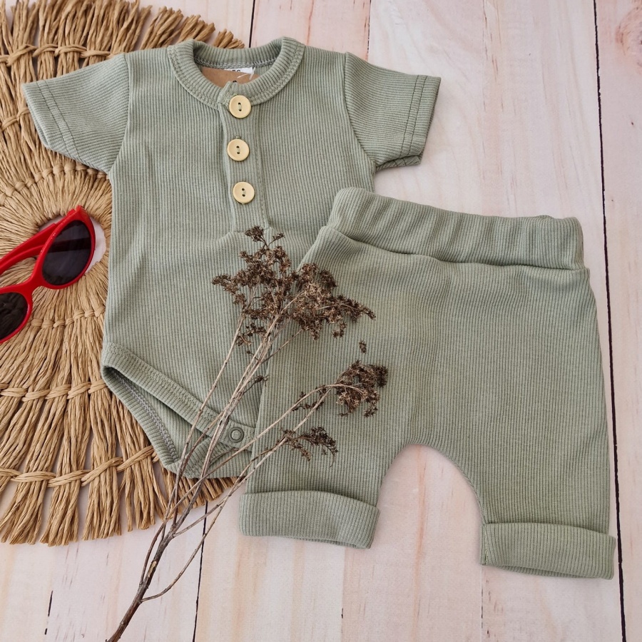 rib set khaki 2