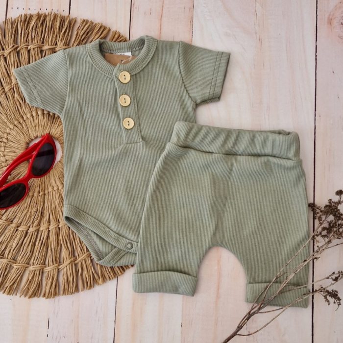 rib set khaki