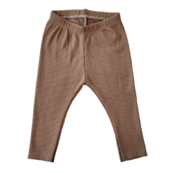 babyvibe legging rib bruin