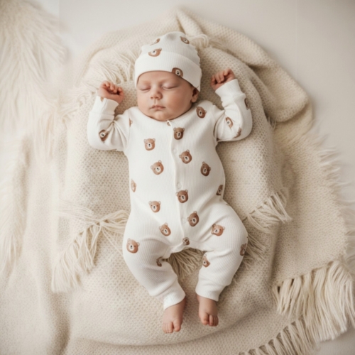 handgemaakt unisex boxpakje beren