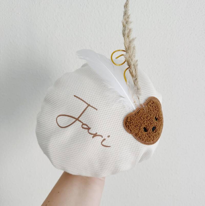 pieten muts beige teddybeer