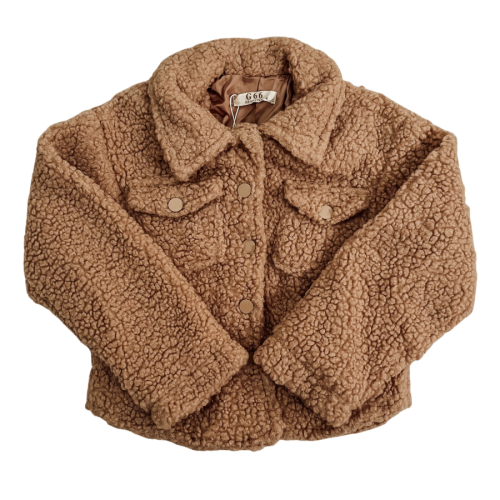 teddy jacket camel