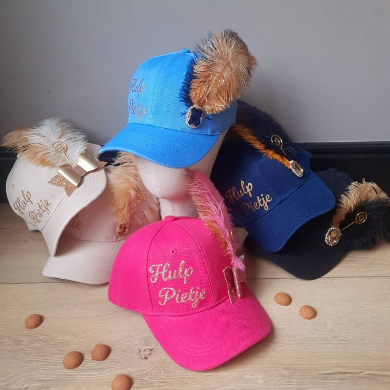 5 kleuren pietencap sinterklaas