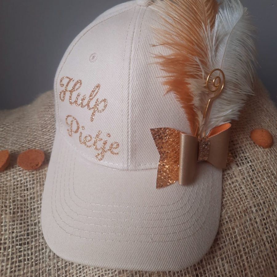 cap sinterklaas beige