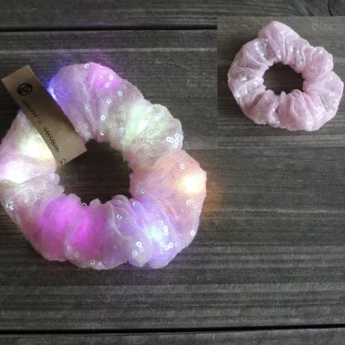 scrunchie baby pink