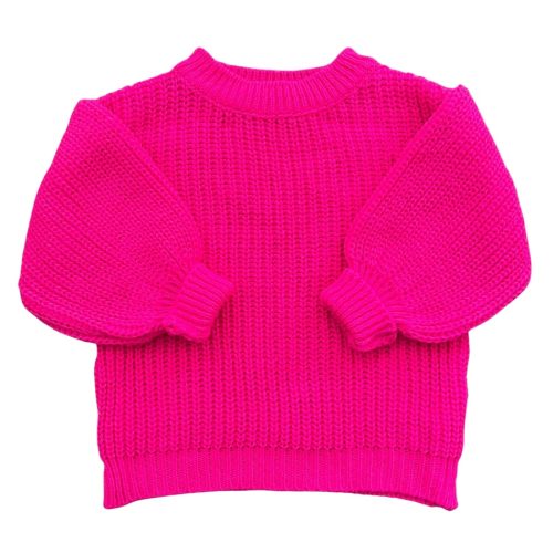 sweater gebreid roze