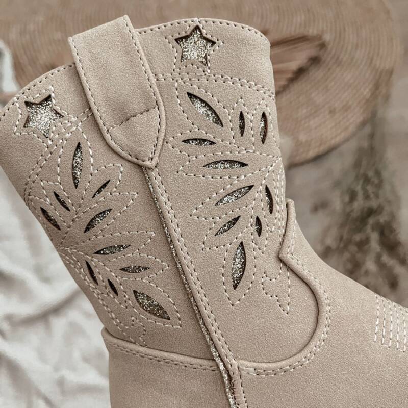 beige cowboy laarsjes meisje