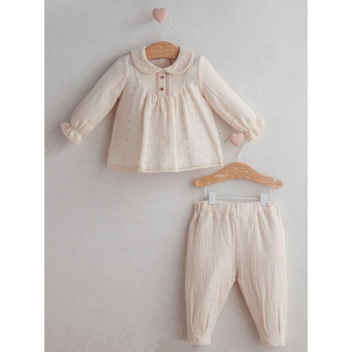 little rosie set beige