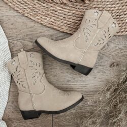 meisjes laarsjes cowboy beige