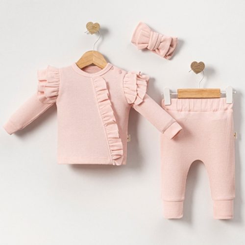 set ruffle roze meisjes