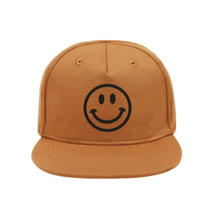 smiley cap bruin