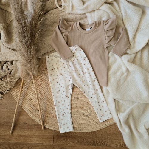 babyvibe legging floral beige 2