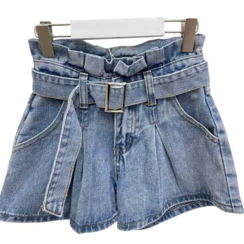 denim short blauw