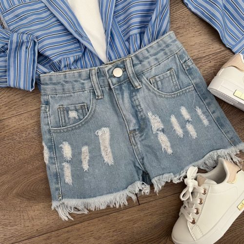 denim short meisje