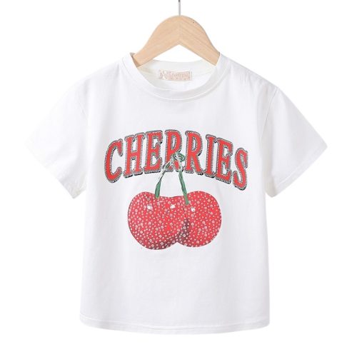 shirt cherries white