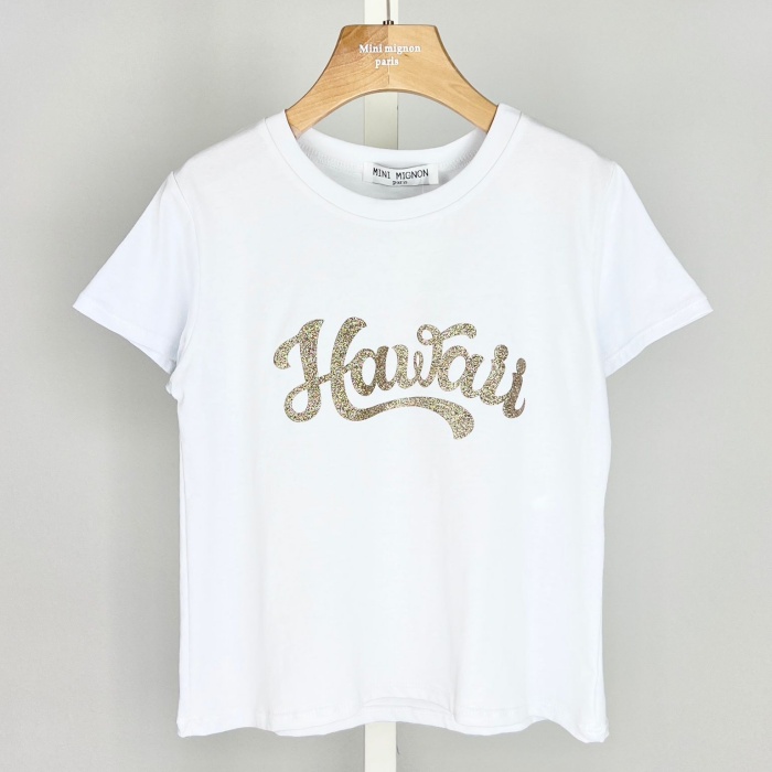 shirt hawai goud