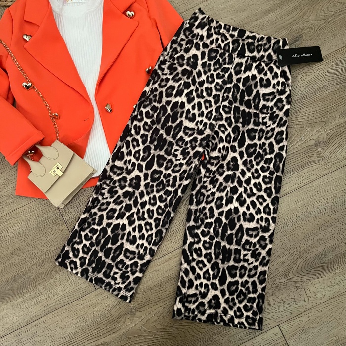 zomer broek leopard