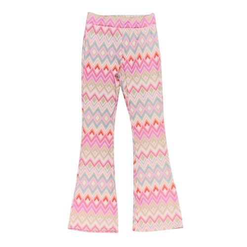 flared pants aztec lichtroze