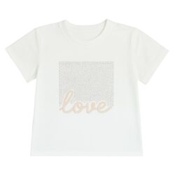 shirt love strass
