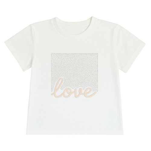 shirt love strass