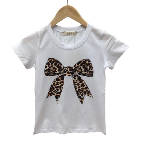 shirt meisjes strik leopard