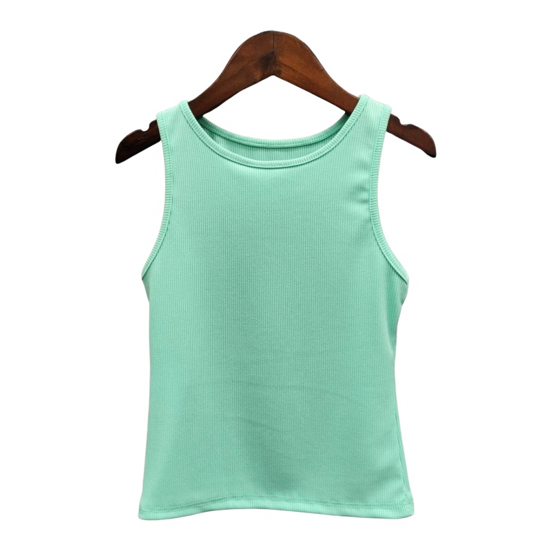 singlet rib mint meisjes