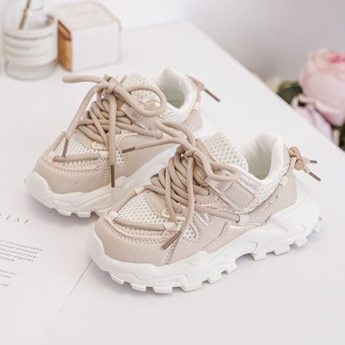 sneaker beige jongens meisjes