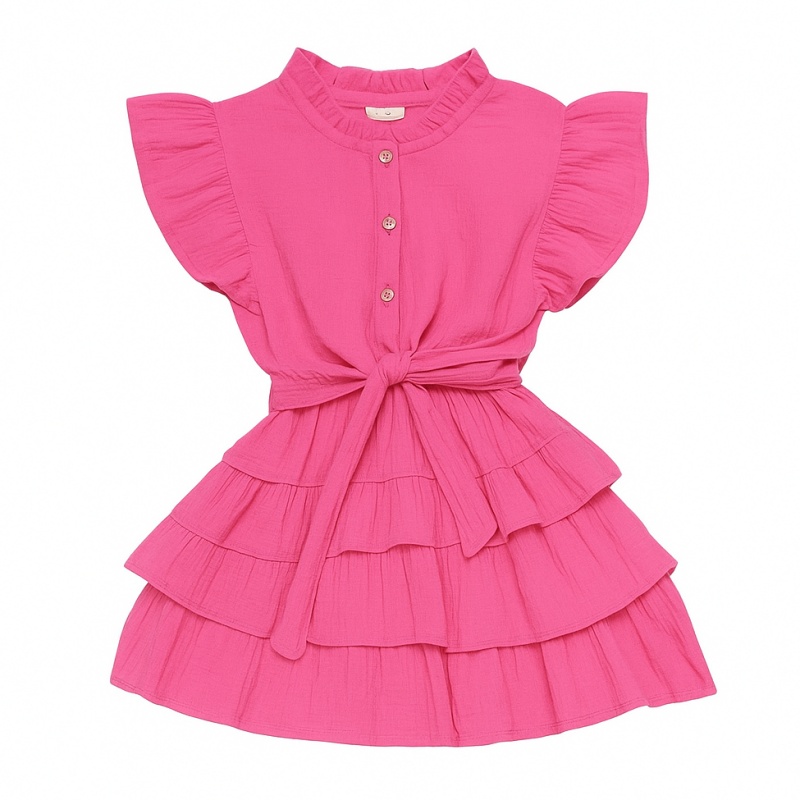 jurk hydrofiel roze