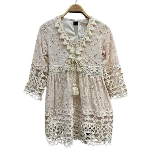 boho dress beige