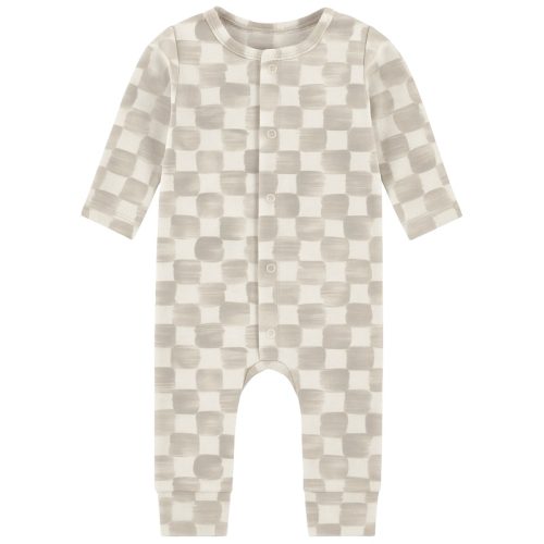 boxpakje jongen beige blokken