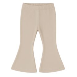 meisje flared pants beige