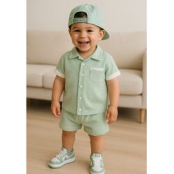 set jongens mint zomer set jongens mint zomer