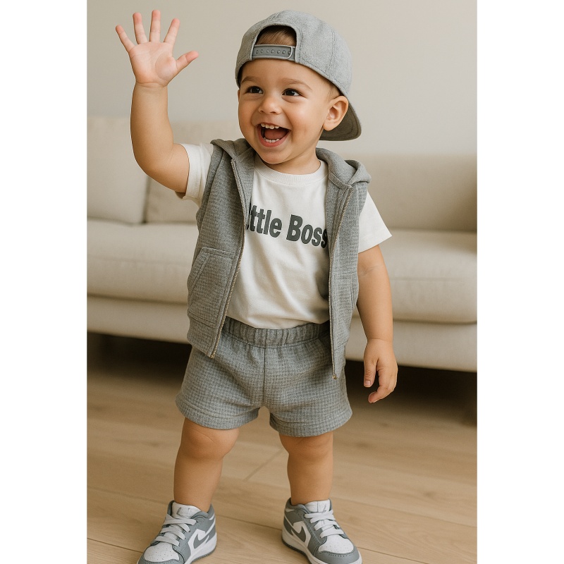 set jongens zomer little boss