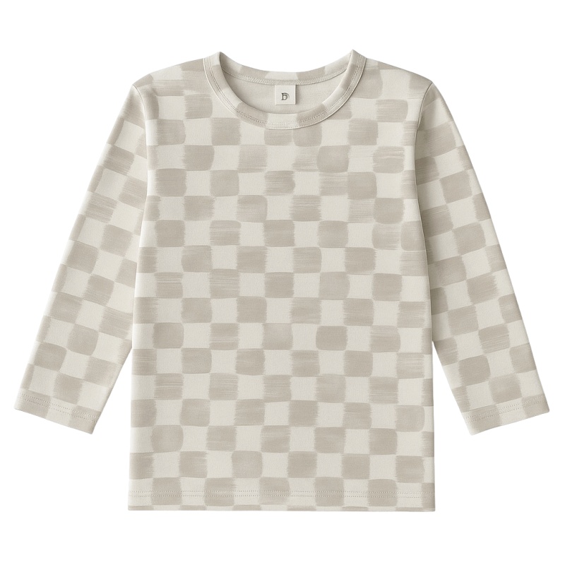 shirt beige blokken baby