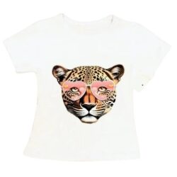shirt leopard zonnebril