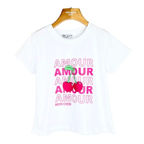 shirt meisje kersen