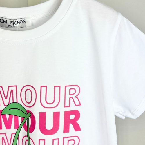 shirt meisje kersen amour