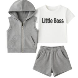 zomerset jongens grijs hoodie 1