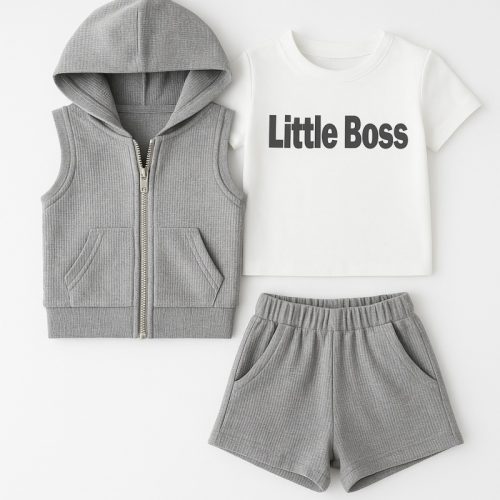zomerset jongens grijs hoodie