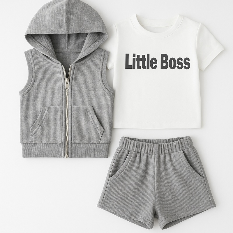 zomerset jongens grijs hoodie