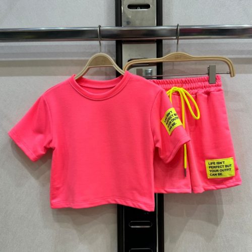 fluor set roze