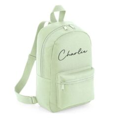 rugzak kind naam retro pistachio rugzak kind naam retro pistachio