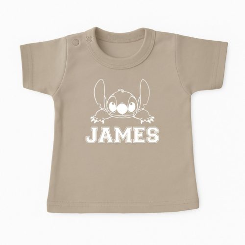 shirt stitch naam wit