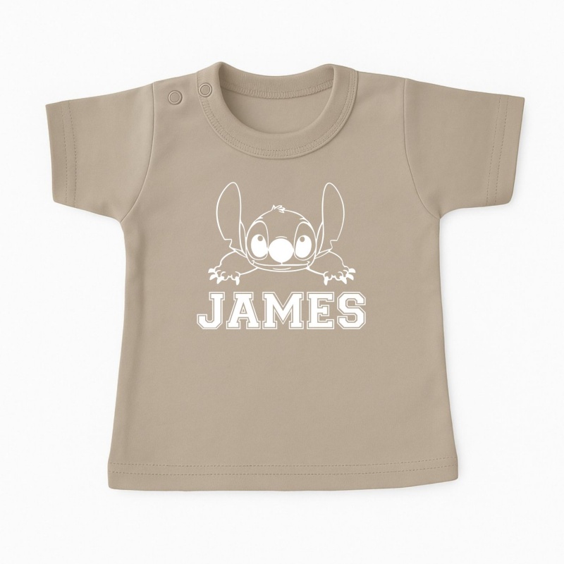 shirt stitch naam wit