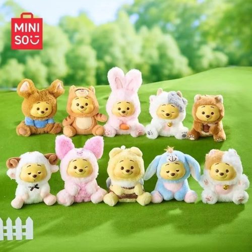 miniso winnie the pooh naughty team