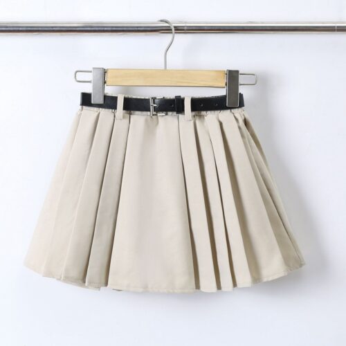 classic rokje beige
