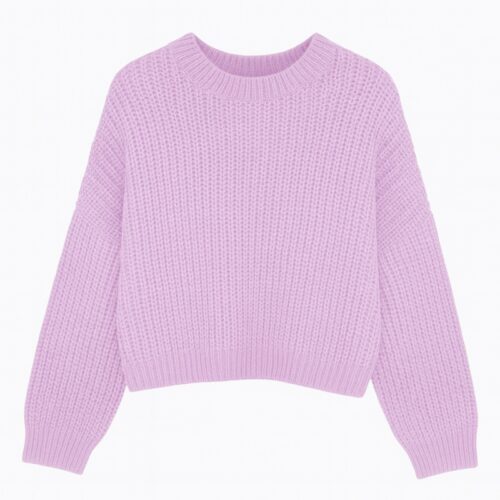 knit sweater meisje lila
